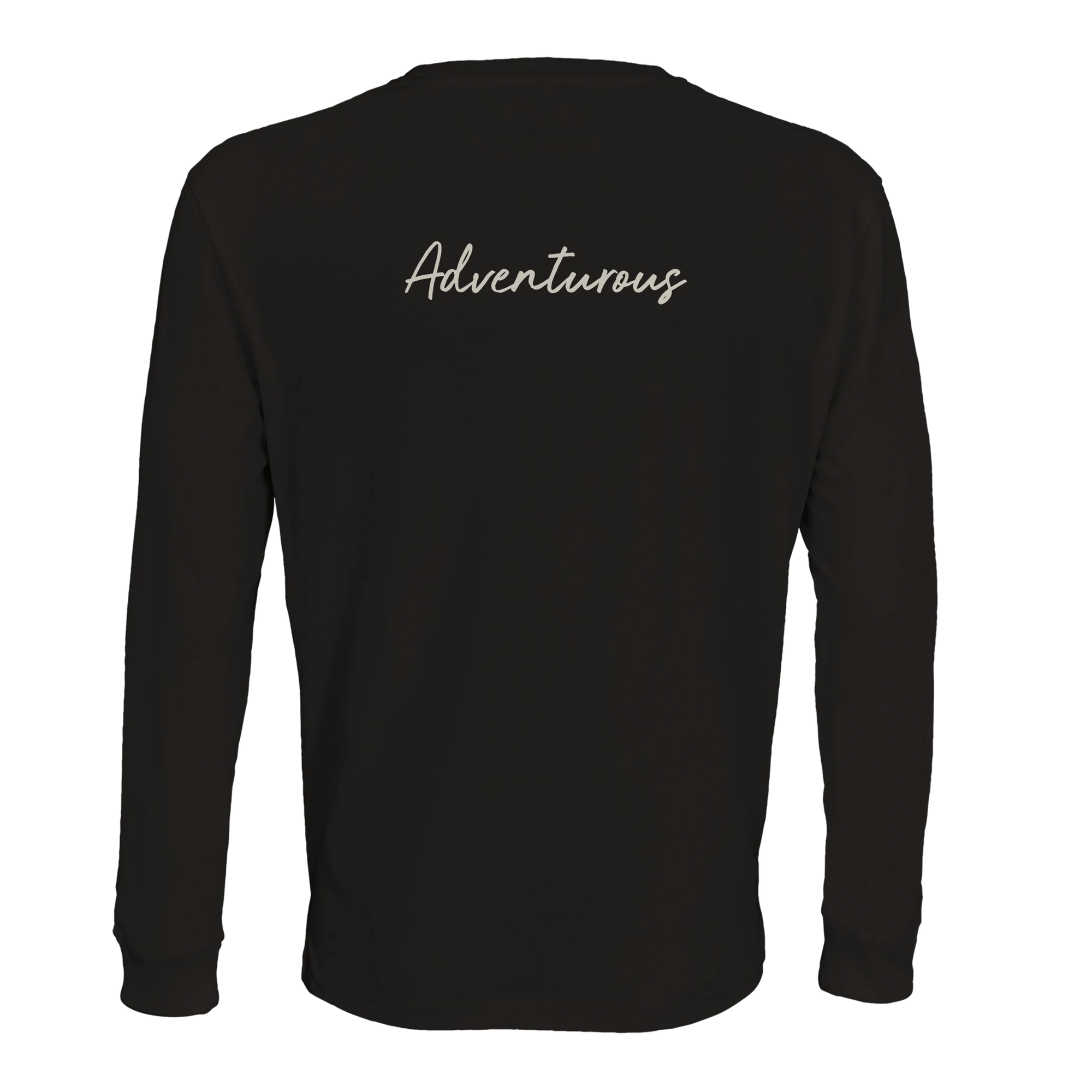 Adventurous - "Dancing in Colours" Long sleeve Deep Black 2