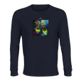 Adventurous - "Dancing in Colours" Long sleeve French Navy 1