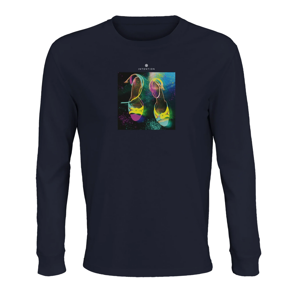 Adventurous - "Dancing in Colours" Long sleeve French Navy 1