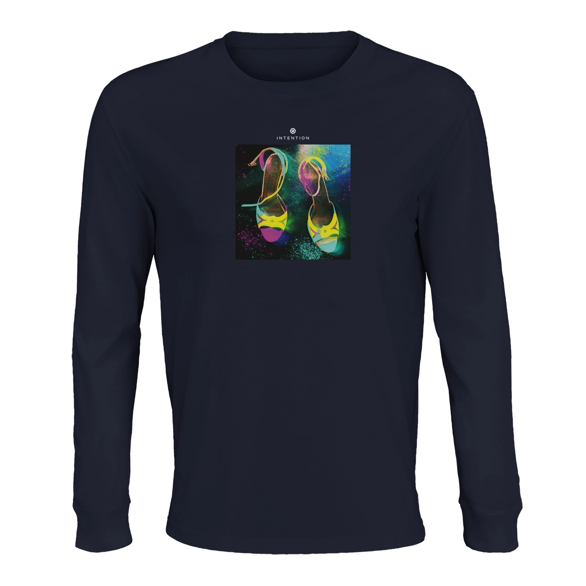 Adventurous - "Dancing in Colours" Long sleeve French Navy 1