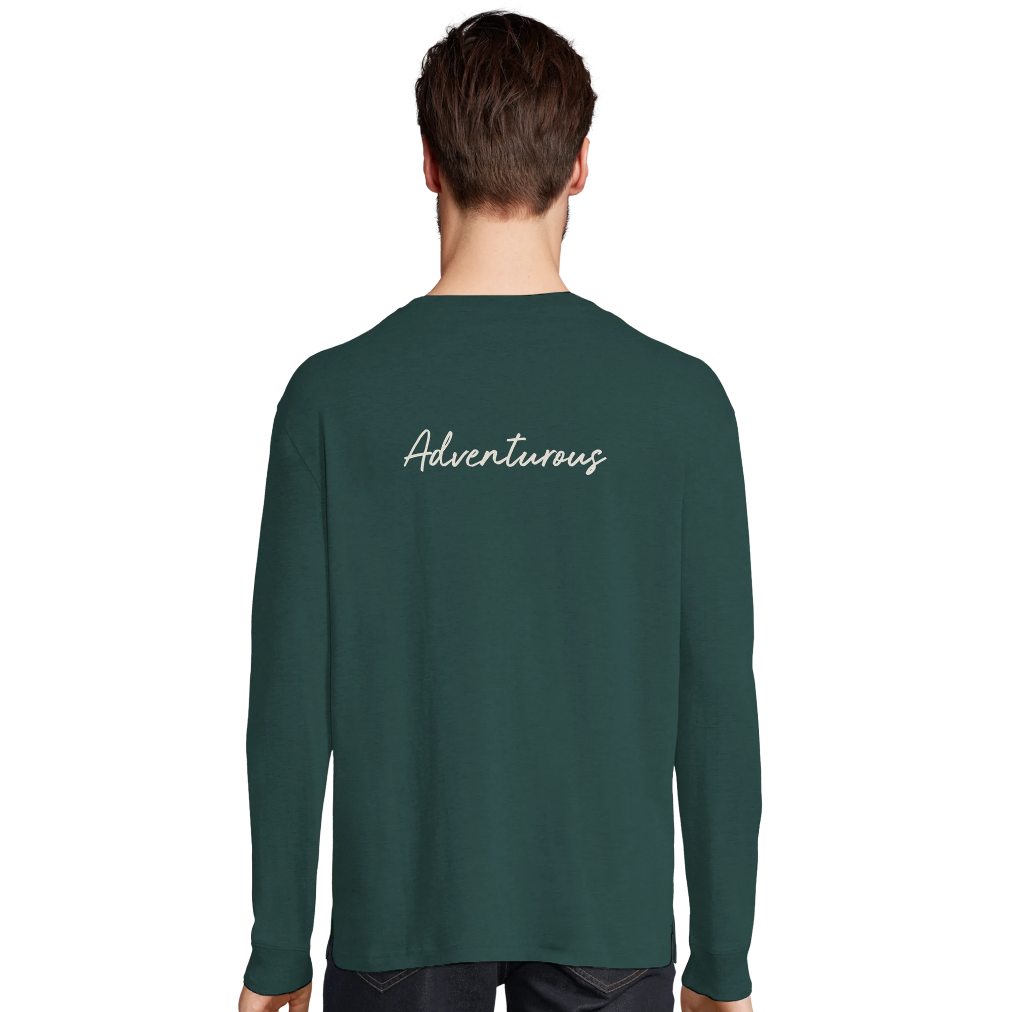 Adventurous - "Dancing in Colours" Long sleeve green empire 4