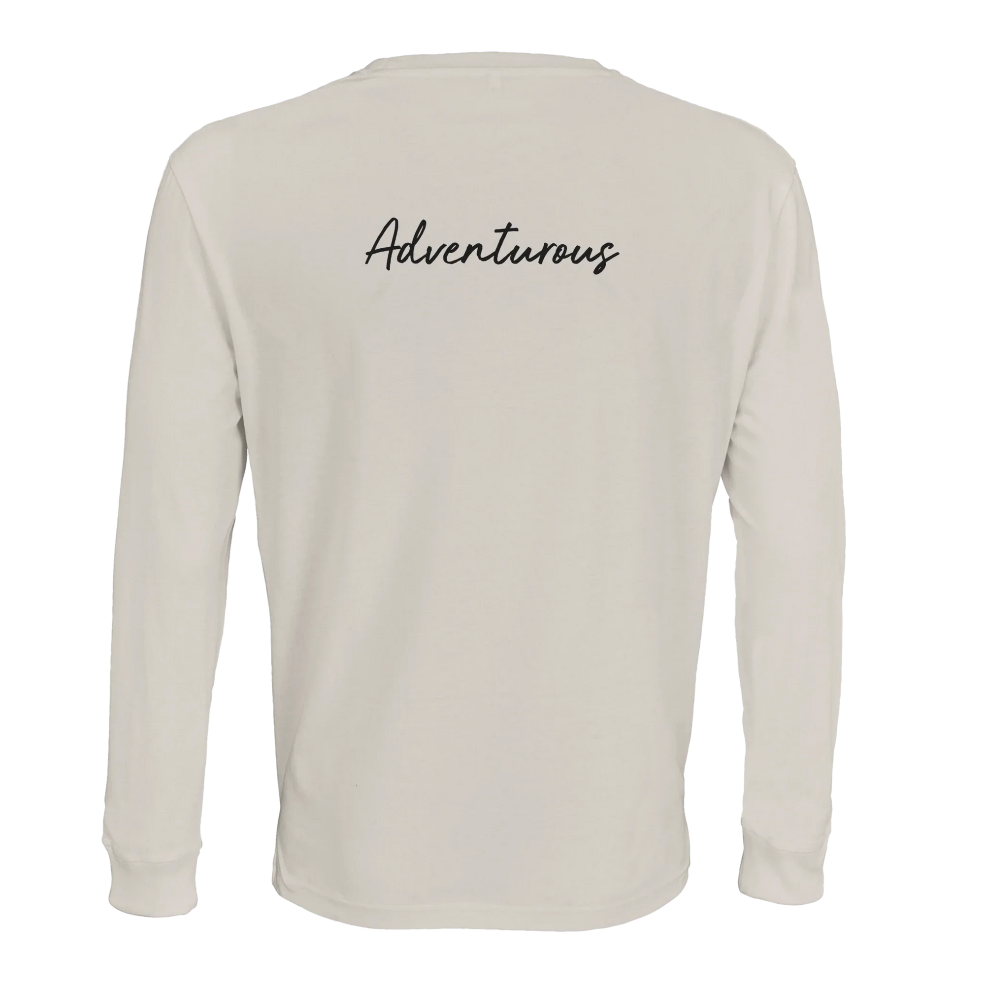 Adventurous - "Dancing in Colours" Long sleeve Off White 2