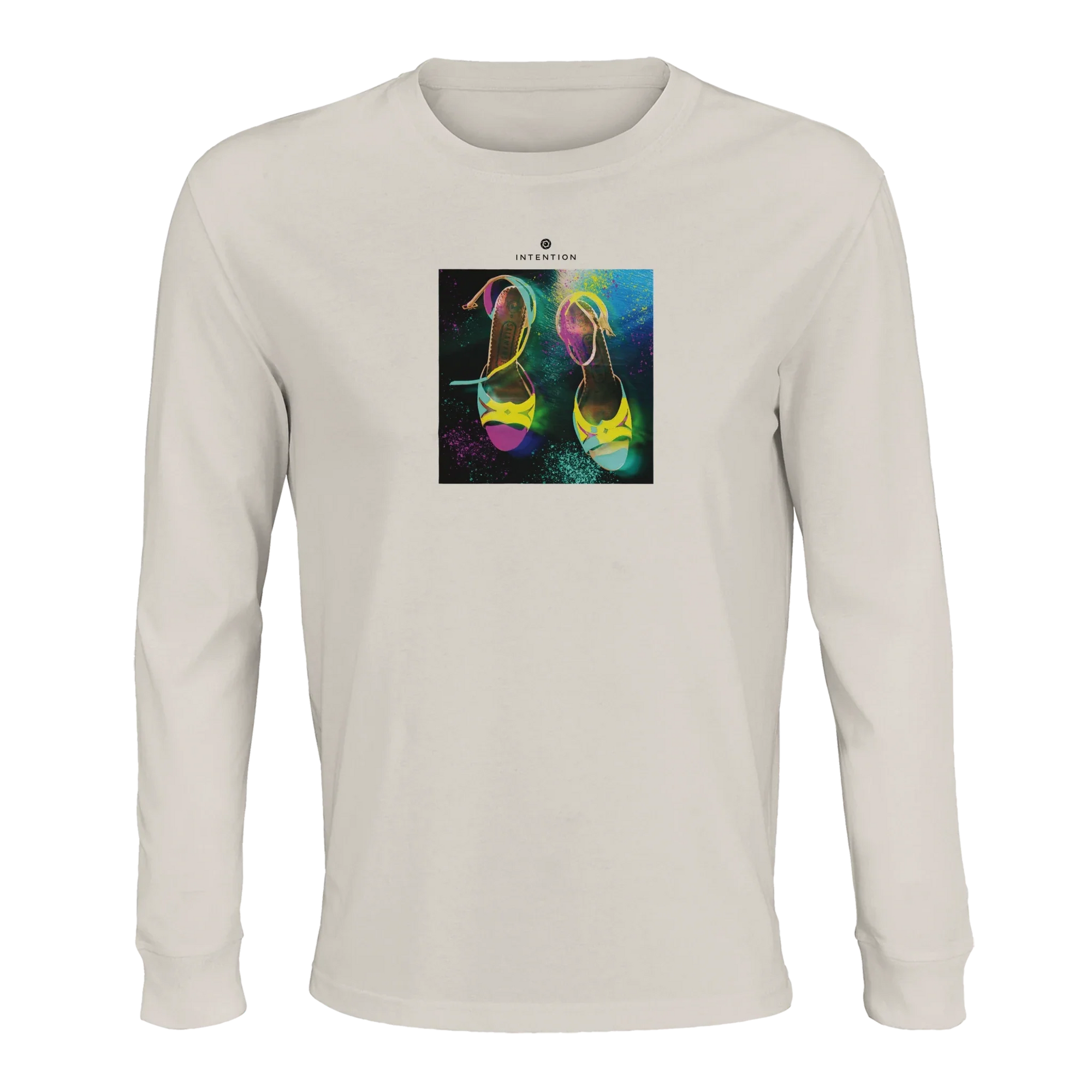 Adventurous - "Dancing in Colours" Long sleeve Off White 3