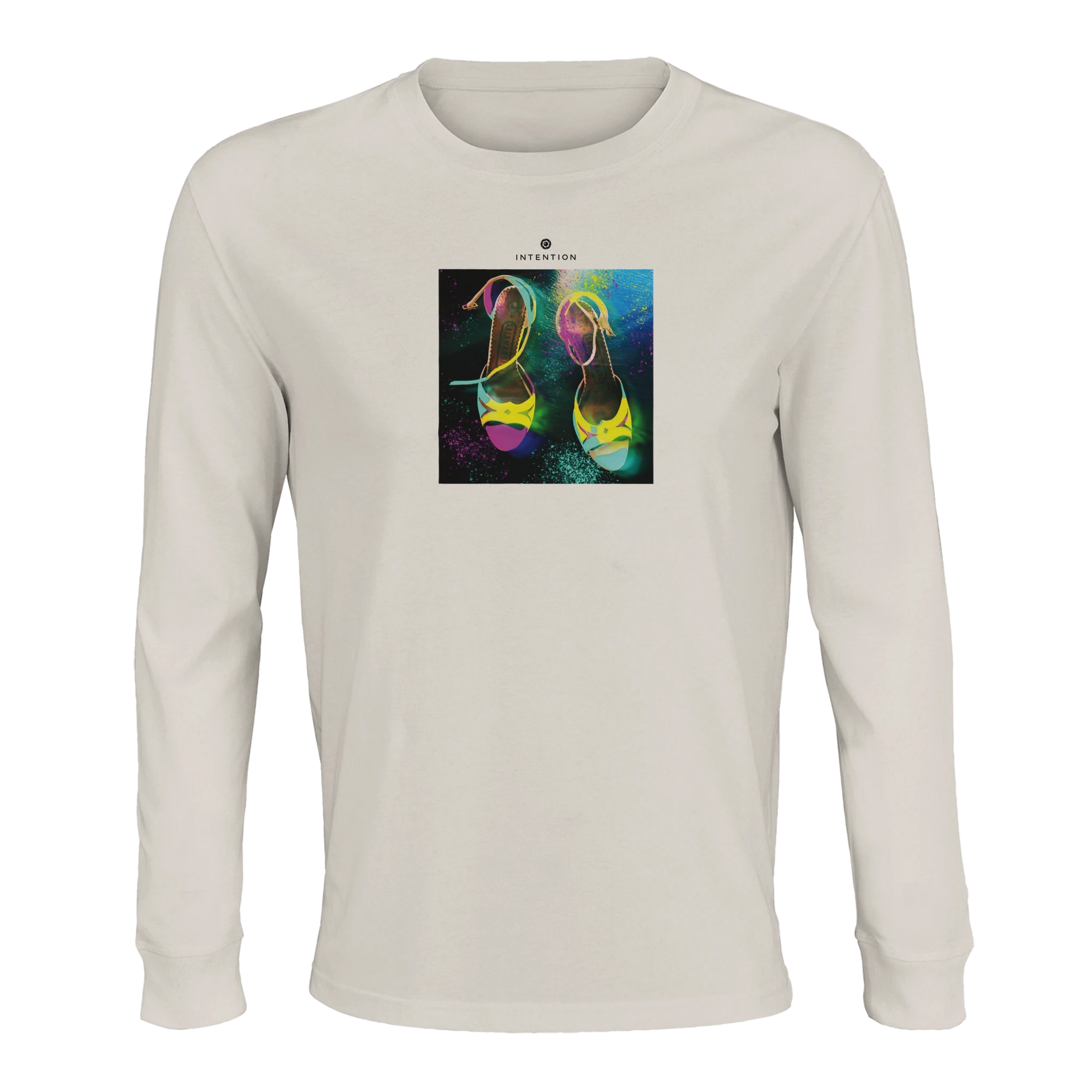 Adventurous - "Dancing in Colours" Long sleeve Off White 3