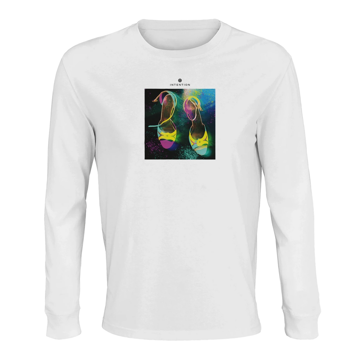 Adventurous - "Dancing in Colours" Long sleeve White 1
