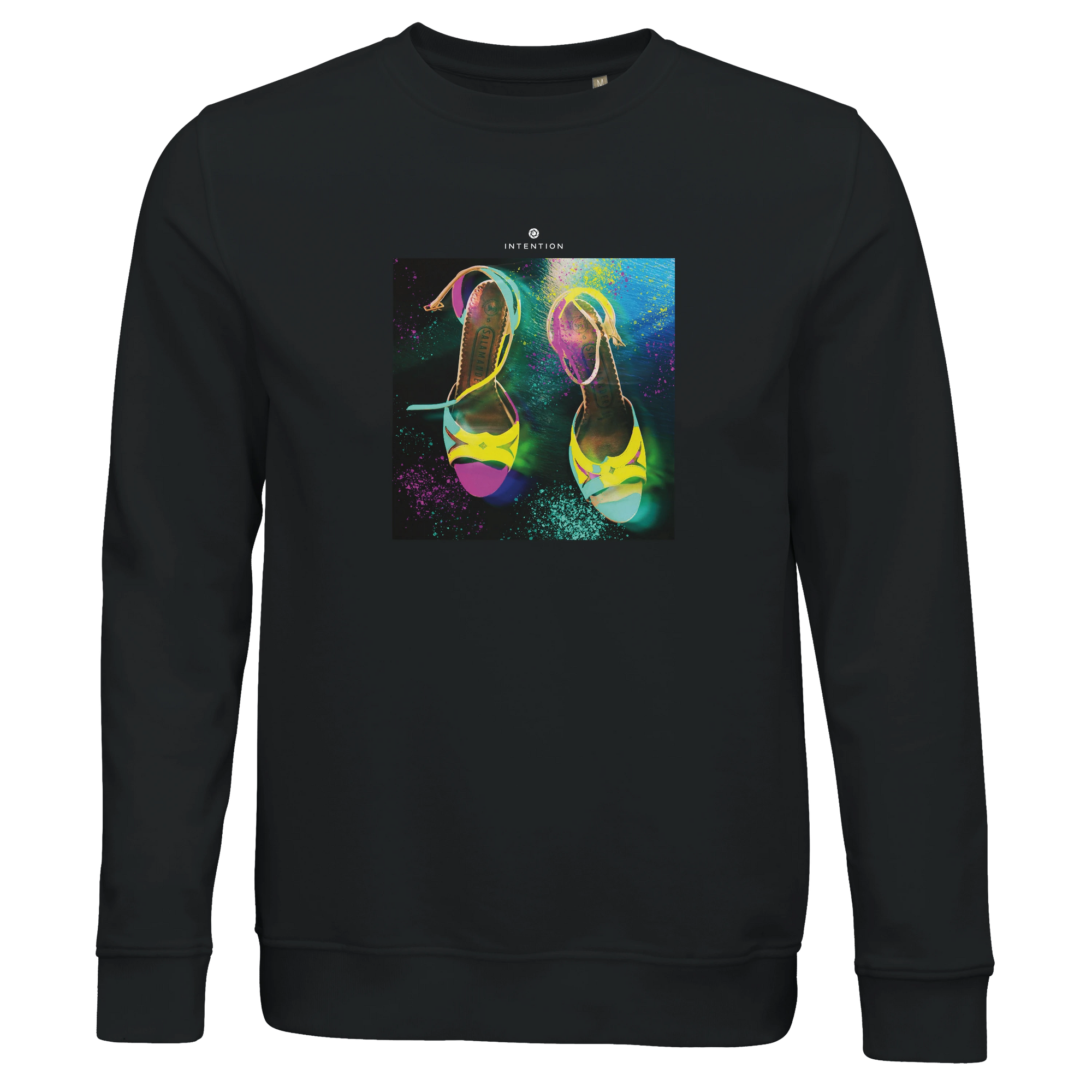 Adventurous - "Dancing in Colours" Sweatshirt Black 1