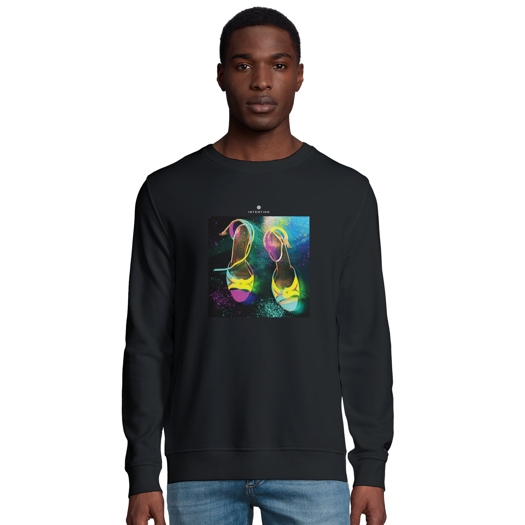 Adventurous - "Dancing in Colours" Sweatshirt Black 3