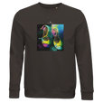 Adventurous - "Dancing in Colours" Sweatshirt deep charcoal grey 1