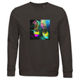 Adventurous - "Dancing in Colours" Sweatshirt deep charcoal grey 1