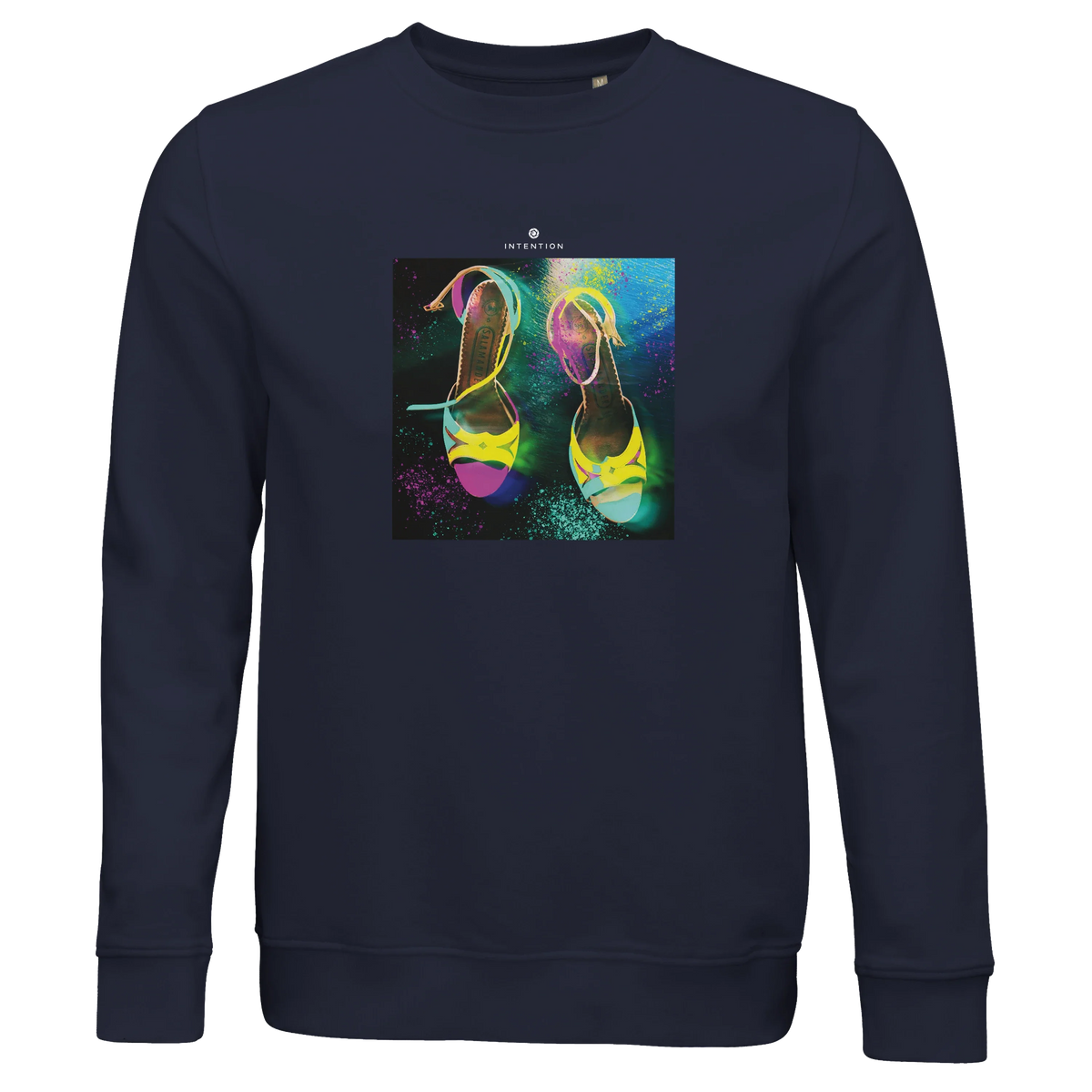 Adventurous - "Dancing in Colours" Sweatshirt French Navy 1