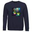 Adventurous - "Dancing in Colours" Sweatshirt French Navy 1