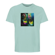 Adventurous - "Dancing in Colours" T-shirt arctic blue 1