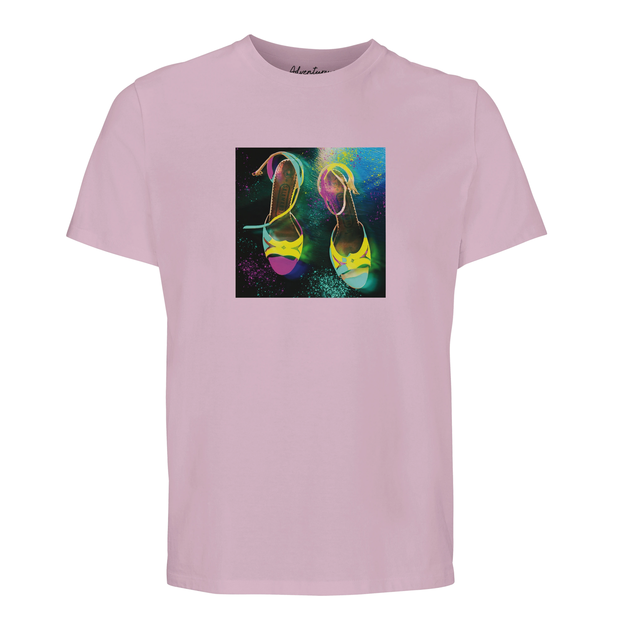 Adventurous - "Dancing in Colours" T-shirt Candy Pink 1