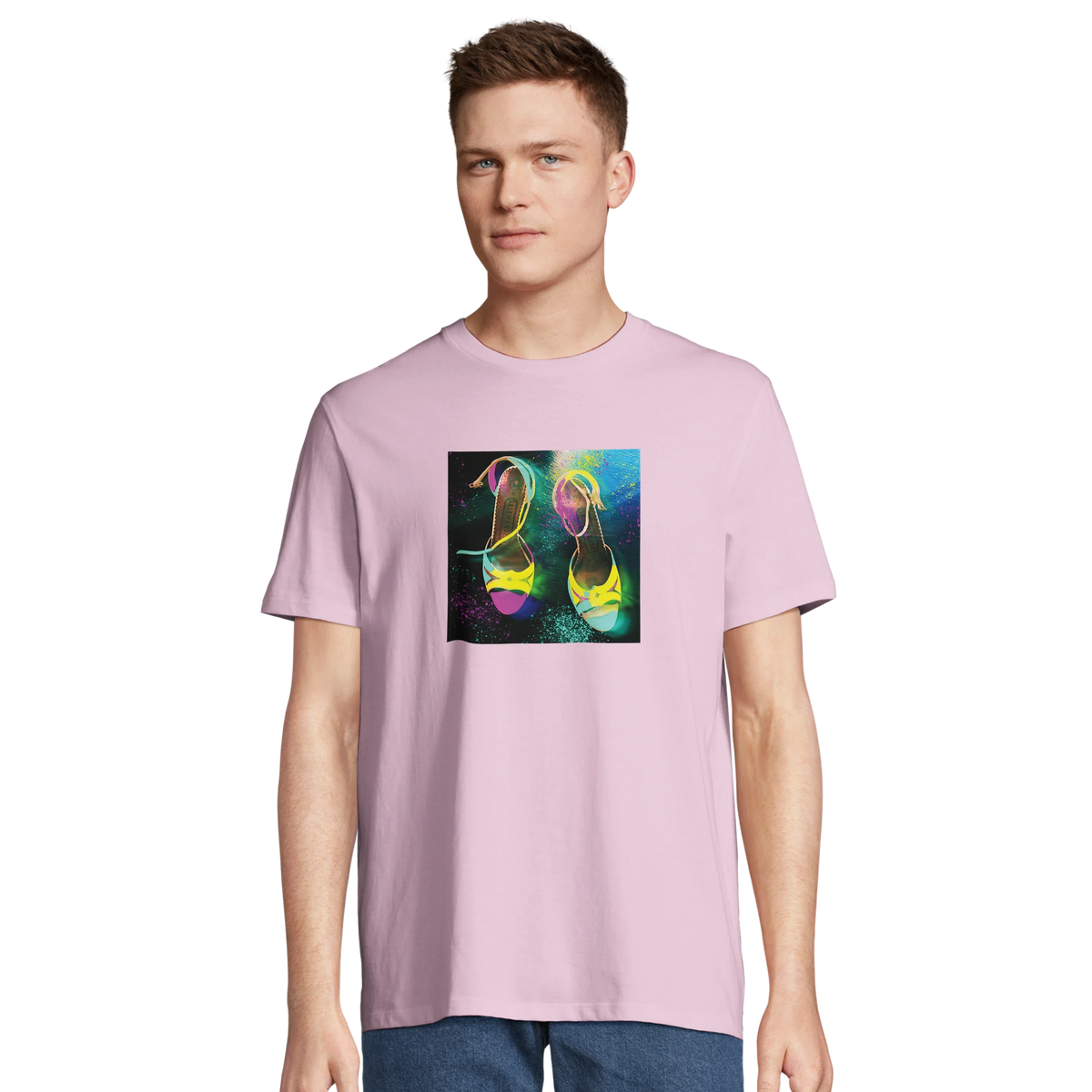 Adventurous - "Dancing in Colours" T-shirt Candy Pink 4