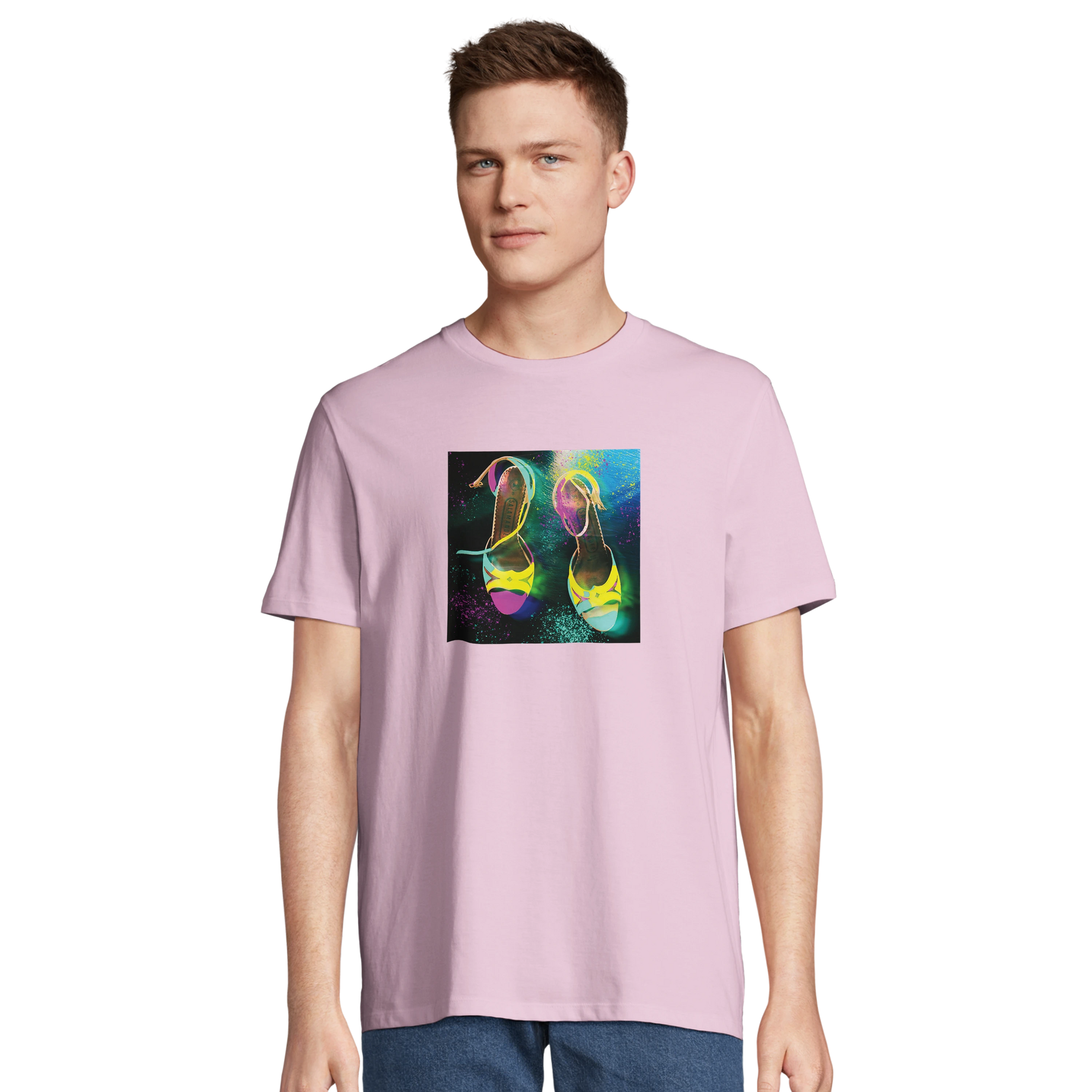 Adventurous - "Dancing in Colours" T-shirt Candy Pink 4