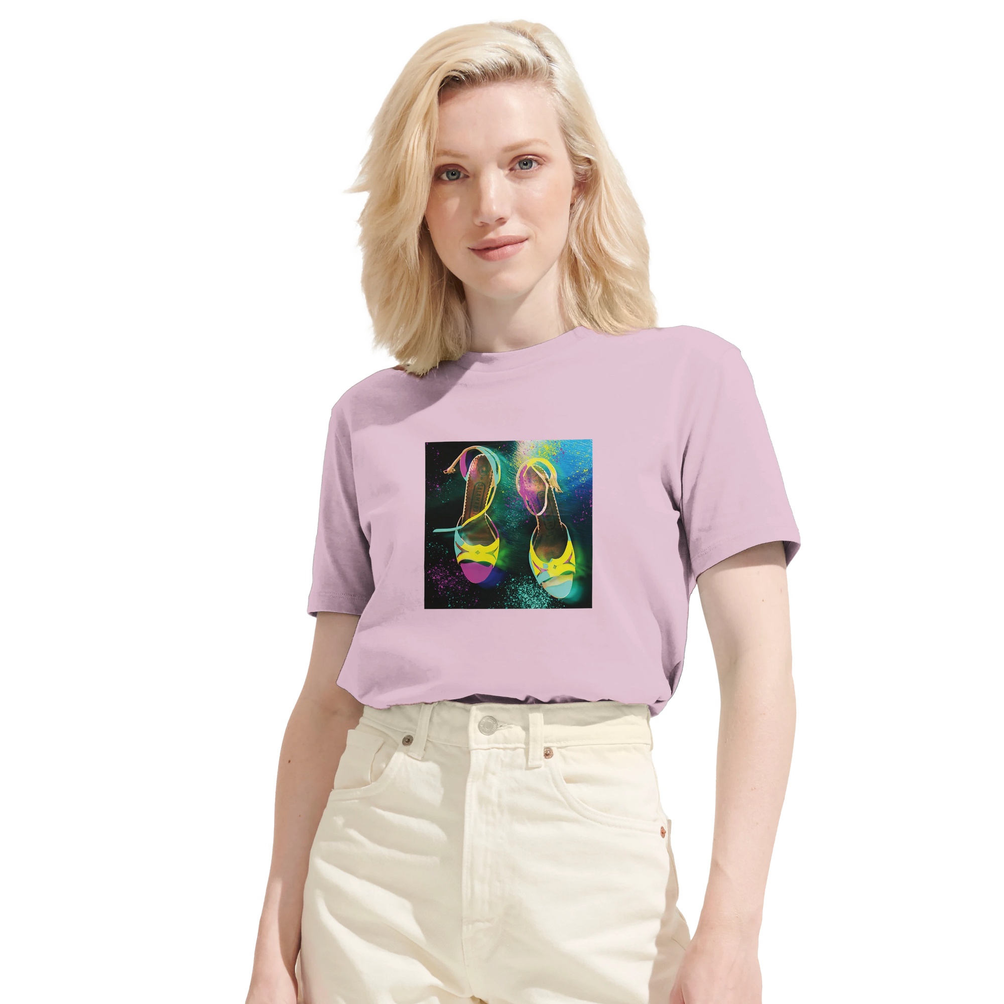 Adventurous - "Dancing in Colours" T-shirt Candy Pink 6