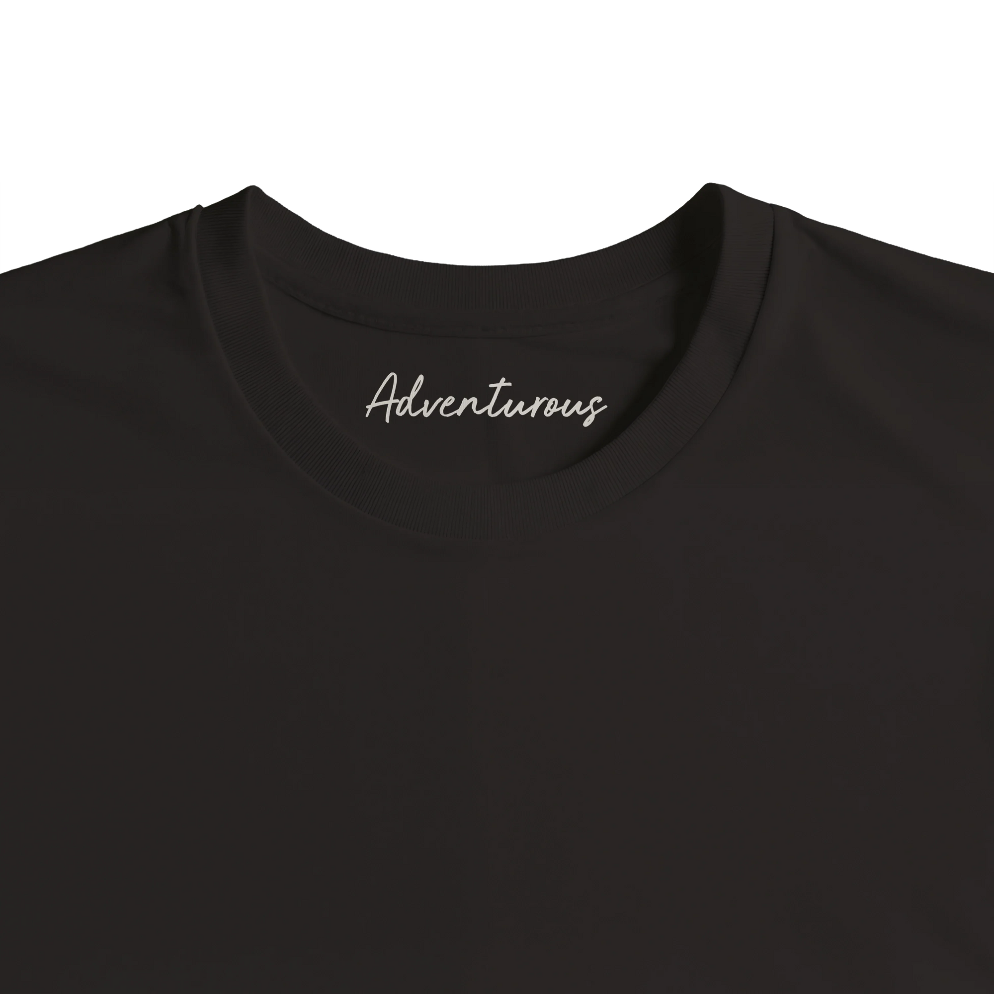 Adventurous - "Dancing in Colours" T-shirt Deep Black 2
