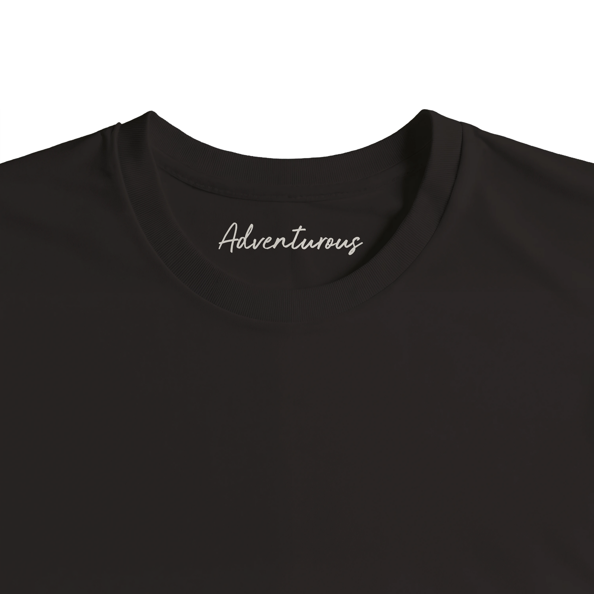 Adventurous - "Dancing in Colours" T-shirt Deep Black 2