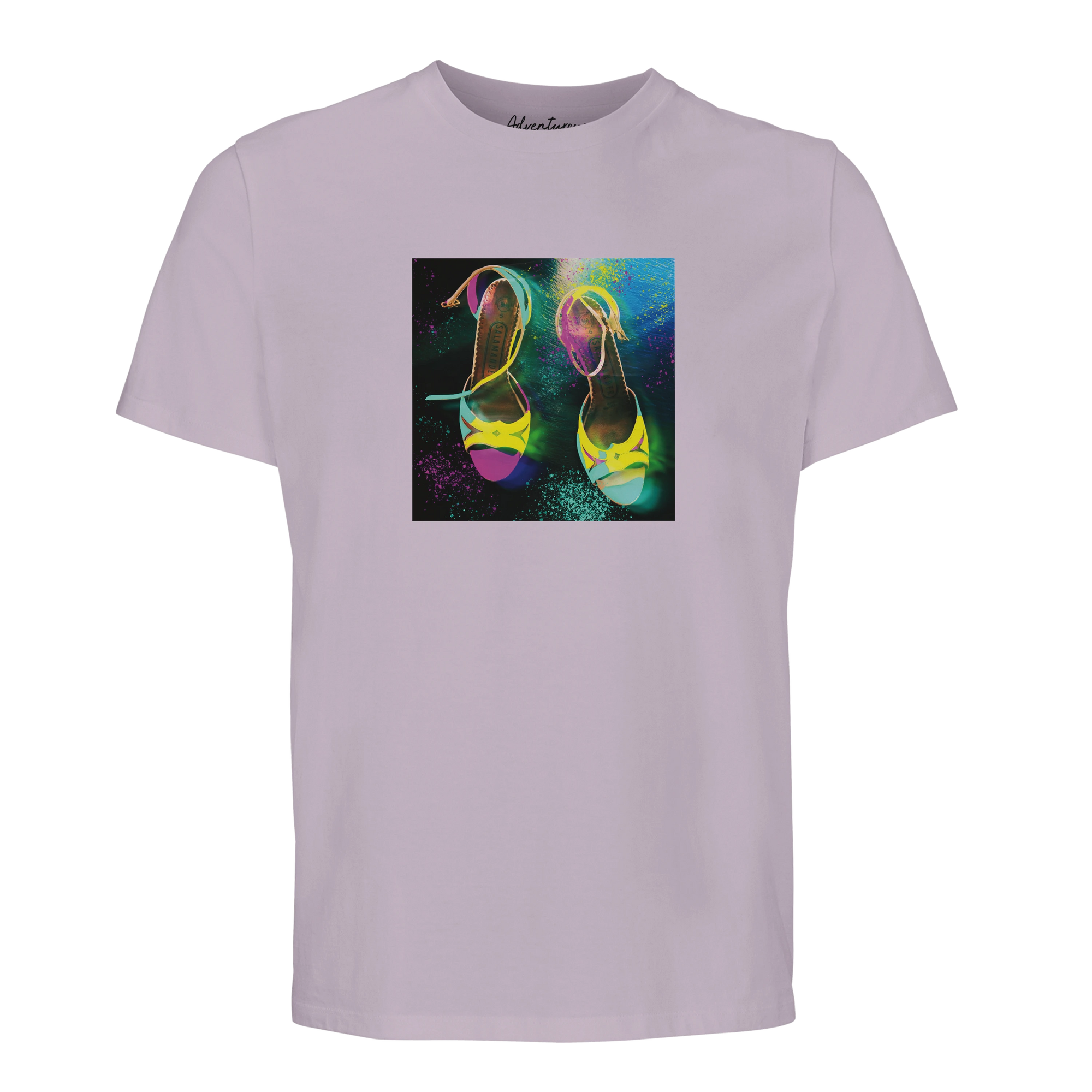 Adventurous - "Dancing in Colours" T-shirt lilak 1