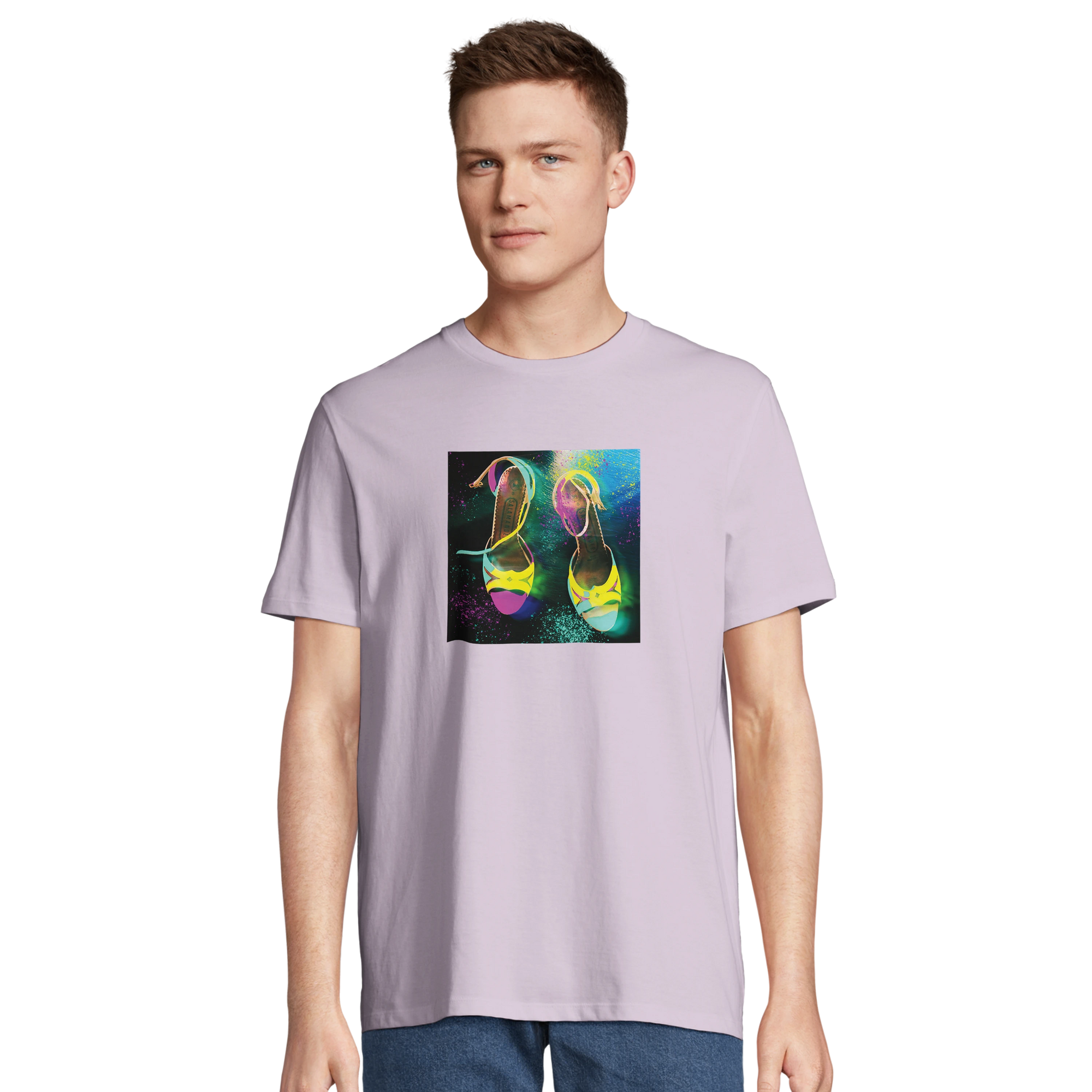 Adventurous - "Dancing in Colours" T-shirt lilak 4