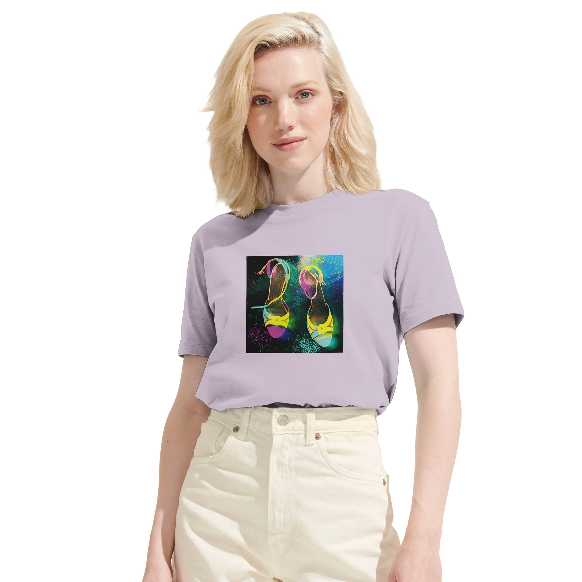 Adventurous - "Dancing in Colours" T-shirt lilak 6