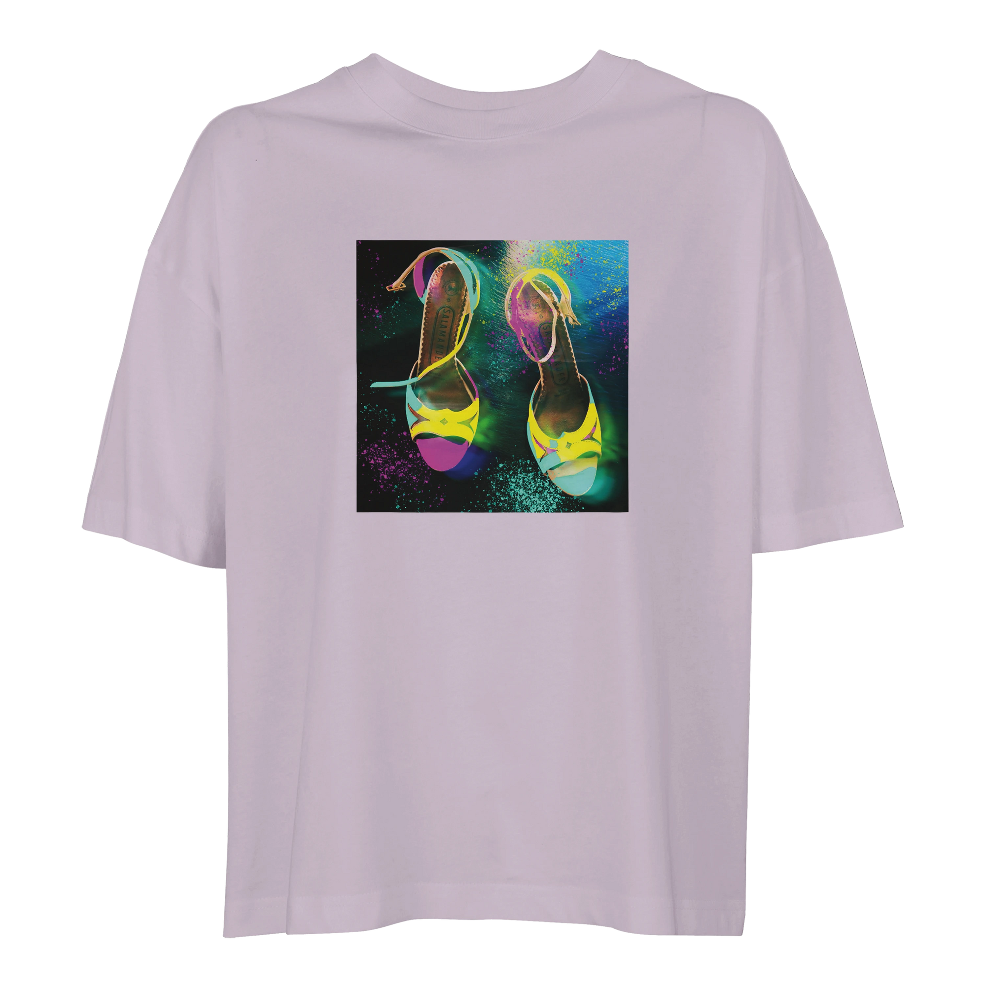 Adventurous - "Dancing in Colours" T-shirt lilak 1