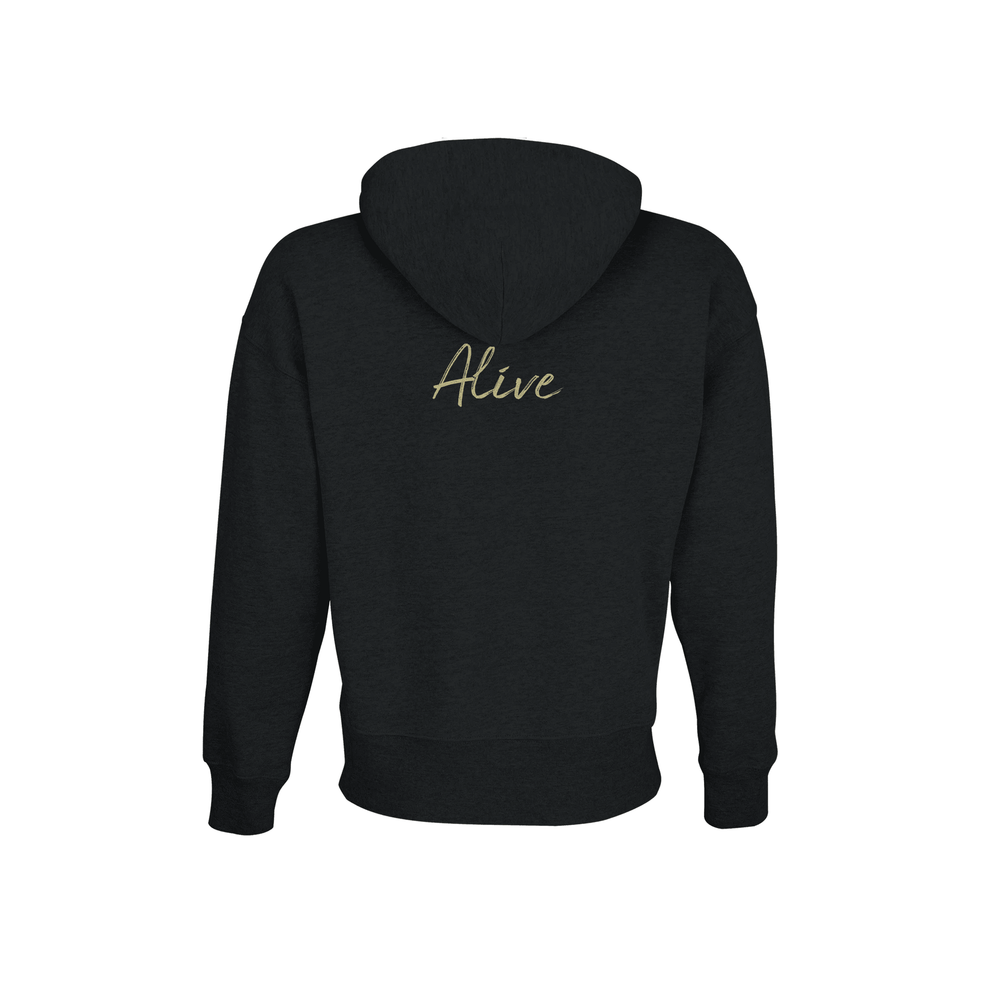 Alive - "Moving Smiles" Hoodie Black XS 2