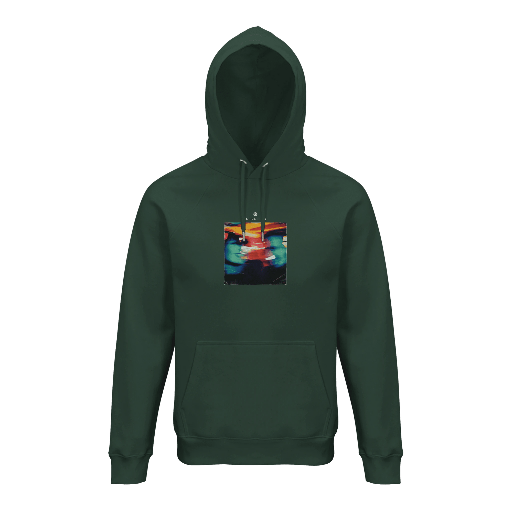Alive - "Moving Smiles" Hoodie Bottle Green XS 24