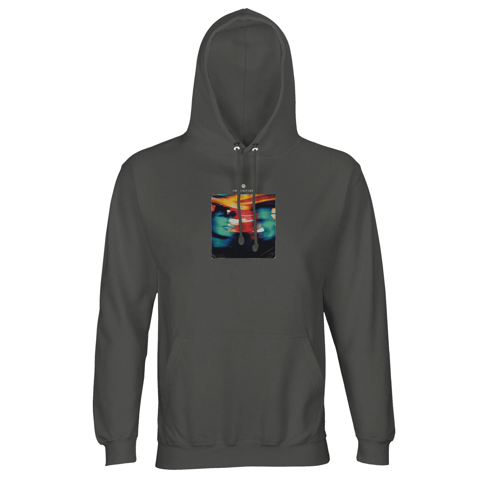 Alive - "Moving Smiles" Hoodie charcoal melange XS 39