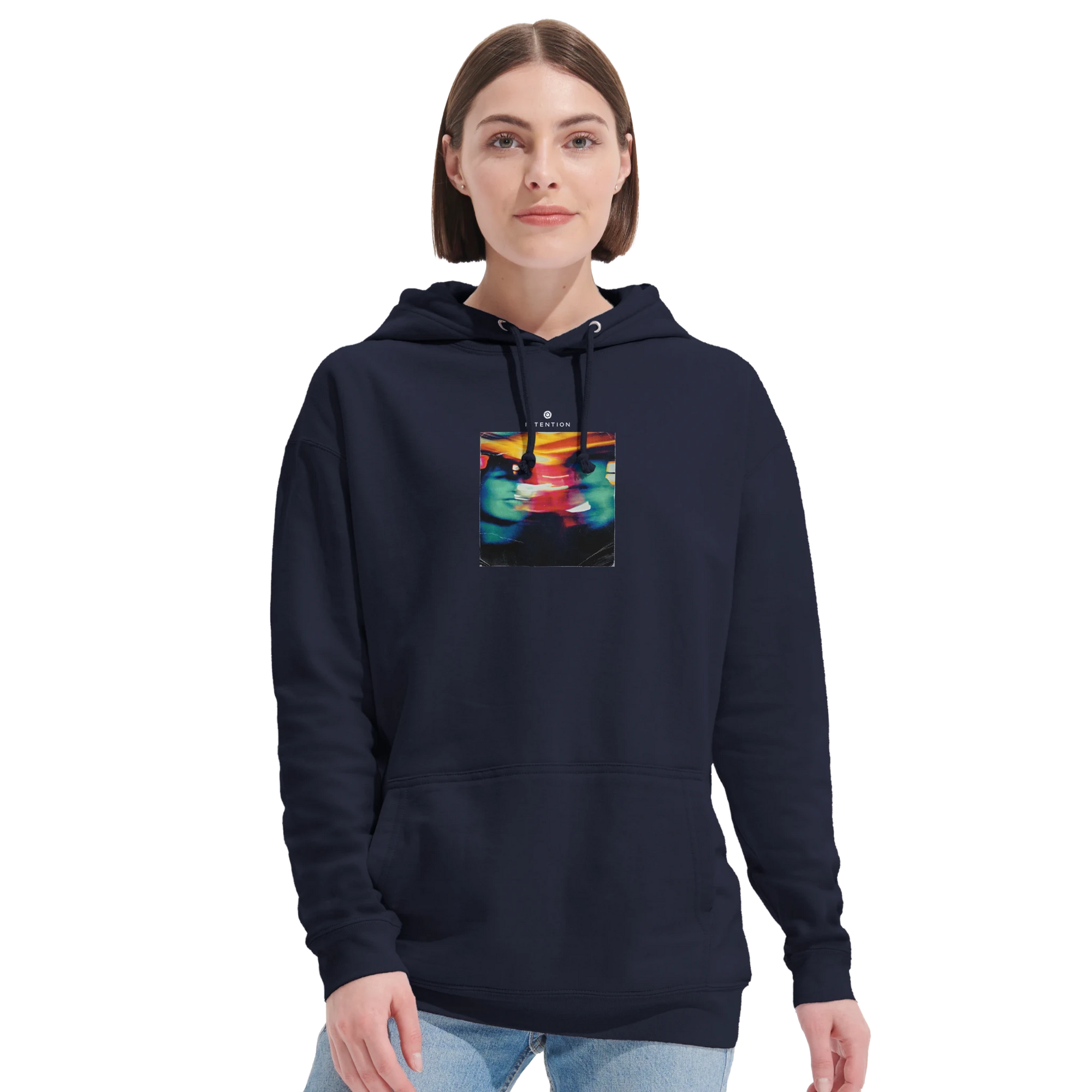 Alive - "Moving Smiles" Hoodie French Navy XS 53