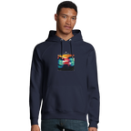 Alive - "Moving Smiles" Hoodie French Navy XS 3
