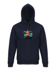 Alive - "Moving Smiles" Hoodie French Navy XS 39