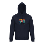 Alive - "Moving Smiles" Hoodie French Navy XS 1