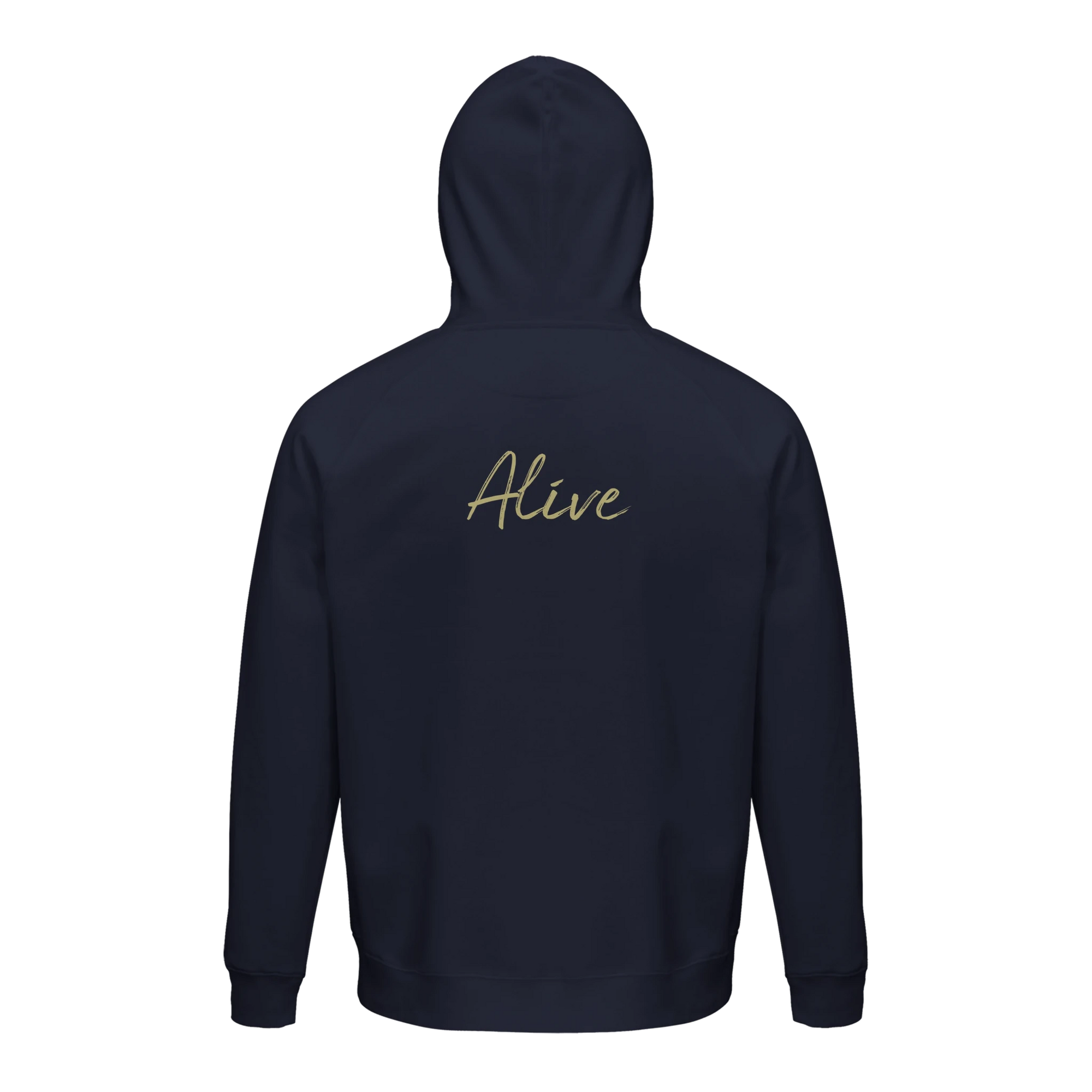 Alive - "Moving Smiles" Hoodie French Navy XS 40