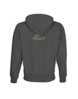 Alive - "Moving Smiles" Hoodie Grey Melange XS 10
