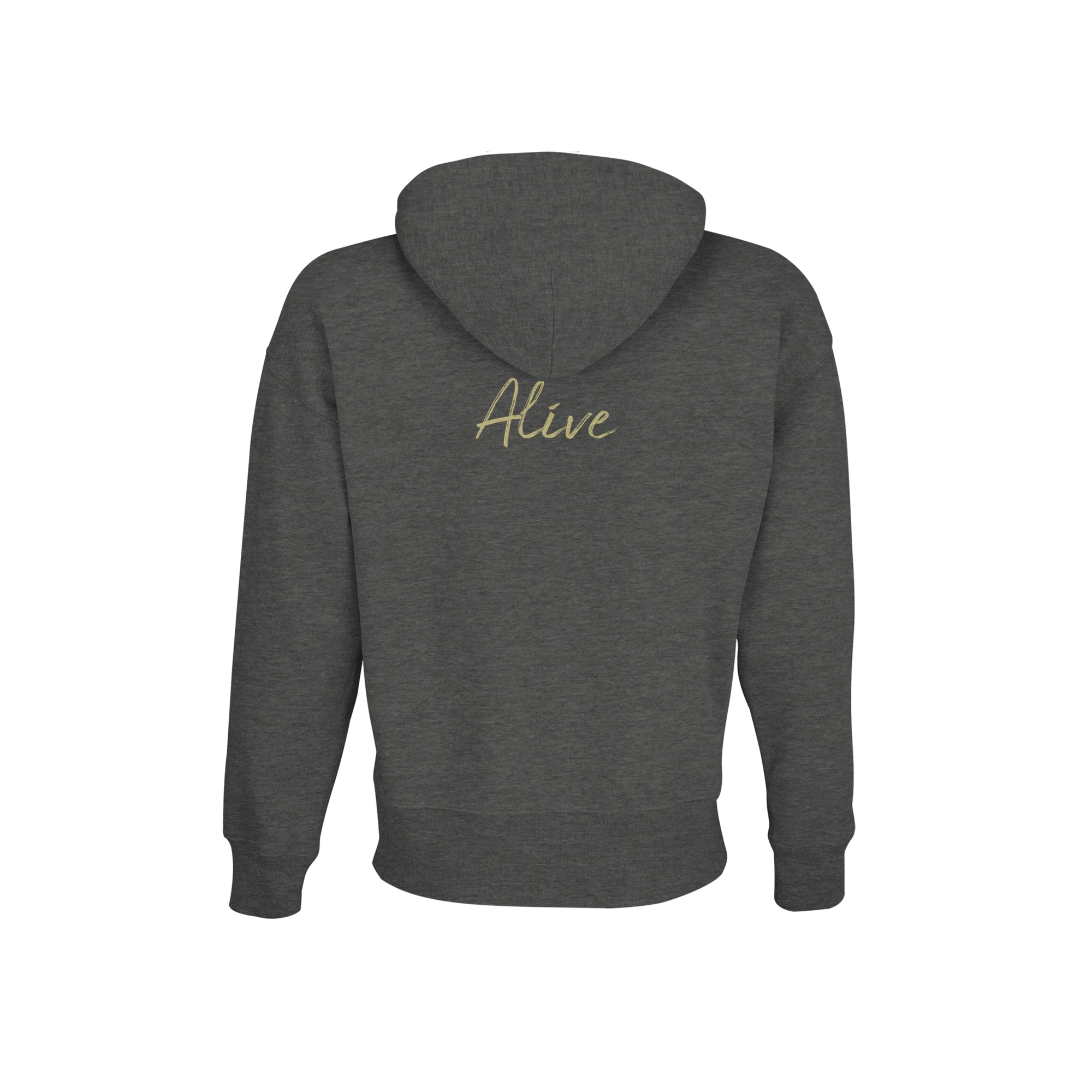 Alive - "Moving Smiles" Hoodie Grey Melange XS 10