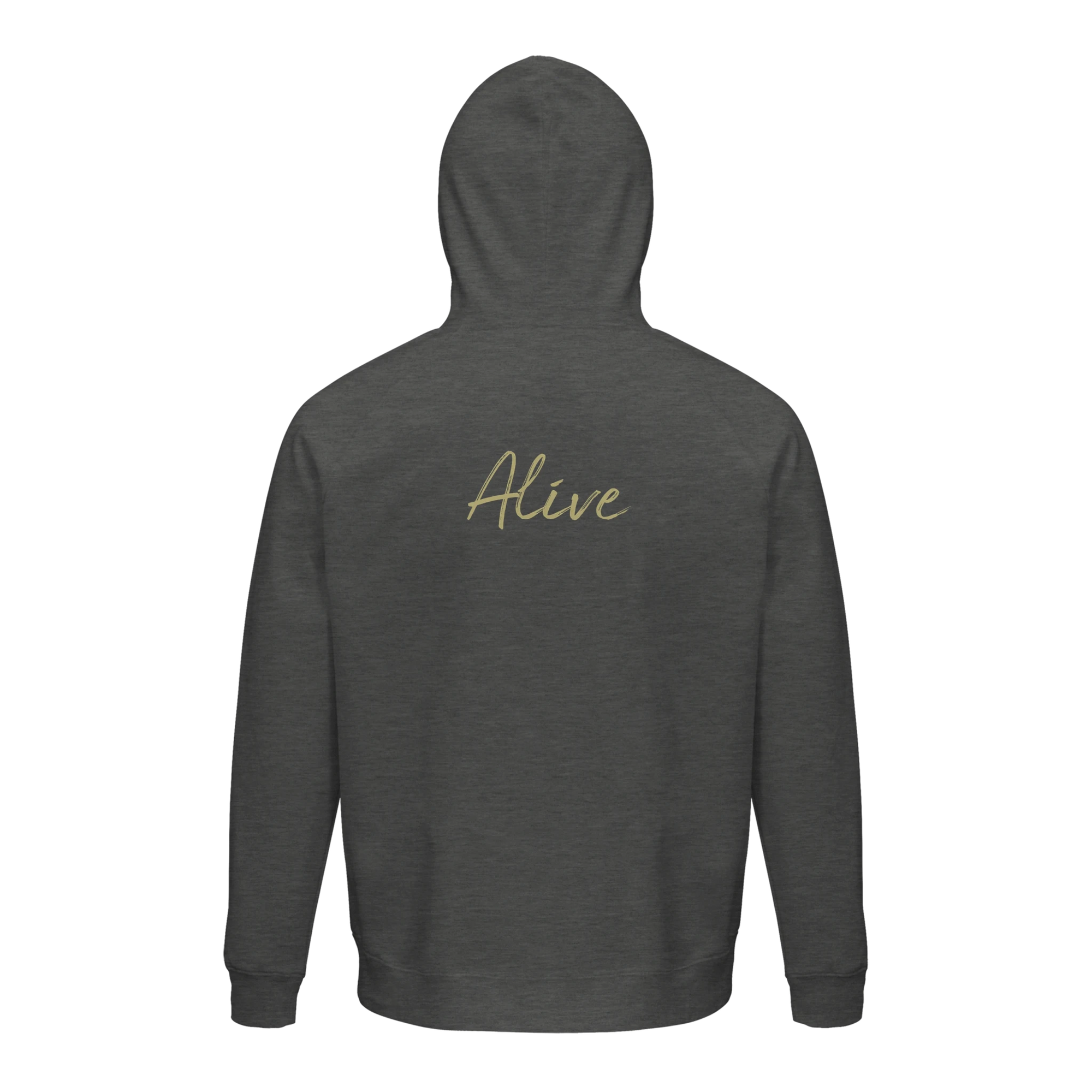 Alive - "Moving Smiles" Hoodie Grey Melange XS 50