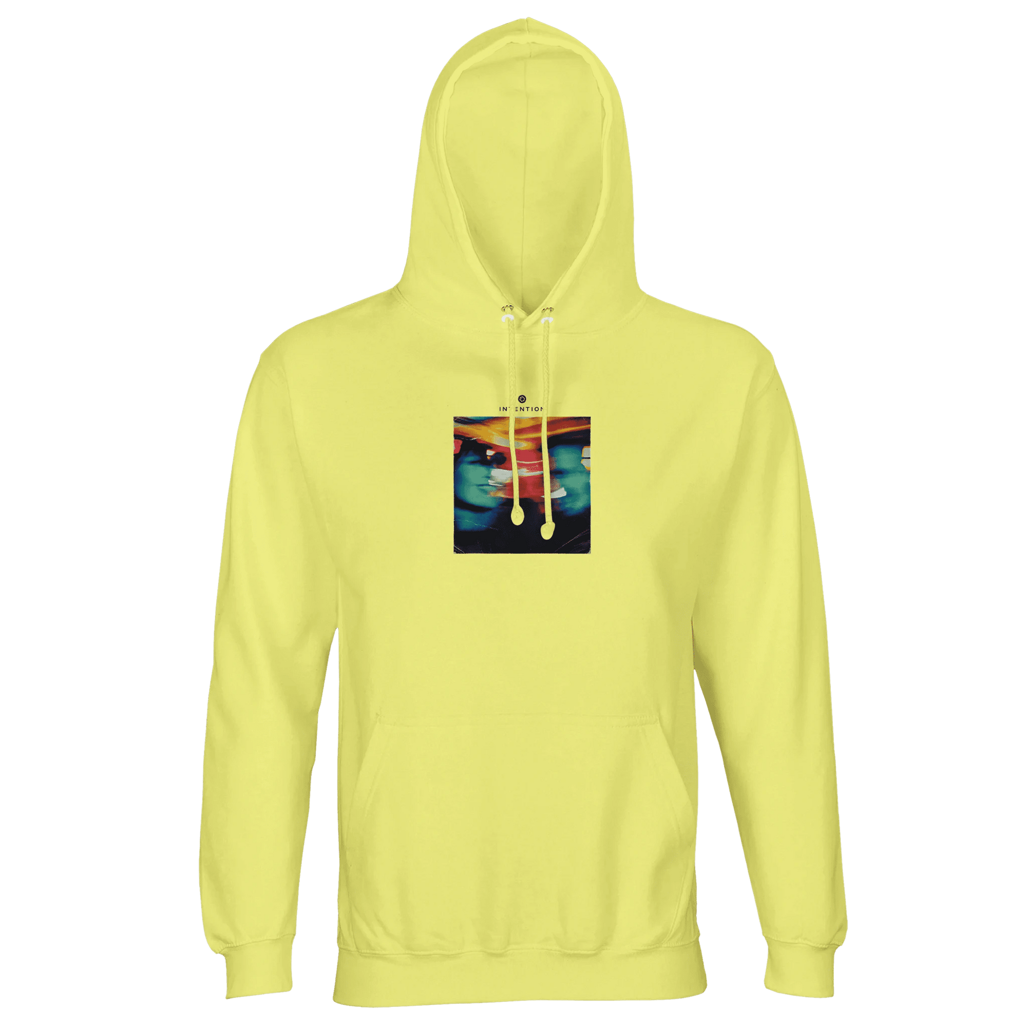Alive - "Moving Smiles" Hoodie Light Yellow XS 44
