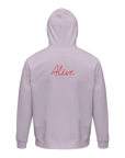 Alive - "Moving Smiles" Hoodie lilak XS 45