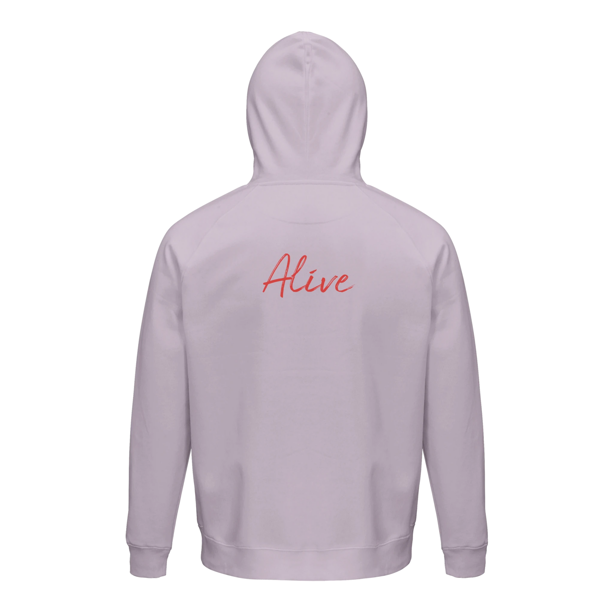 Alive - "Moving Smiles" Hoodie lilak XS 45