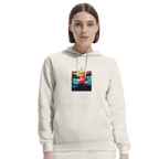 Alive - "Moving Smiles" Hoodie Off White XS 5