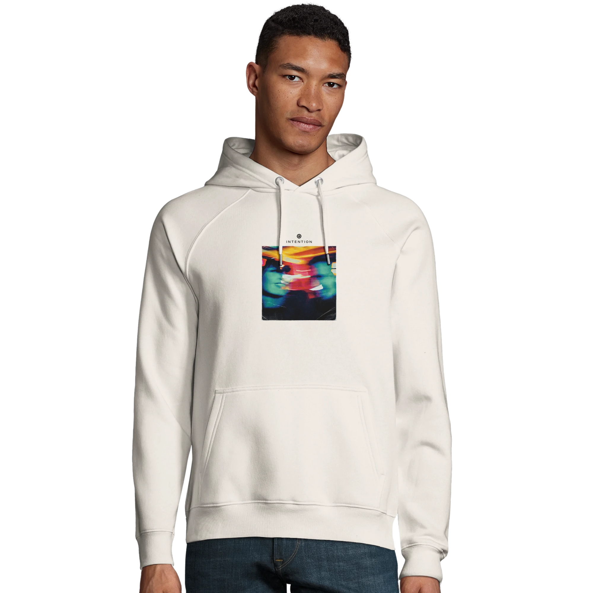 Alive - "Moving Smiles" Hoodie Off White XS 11