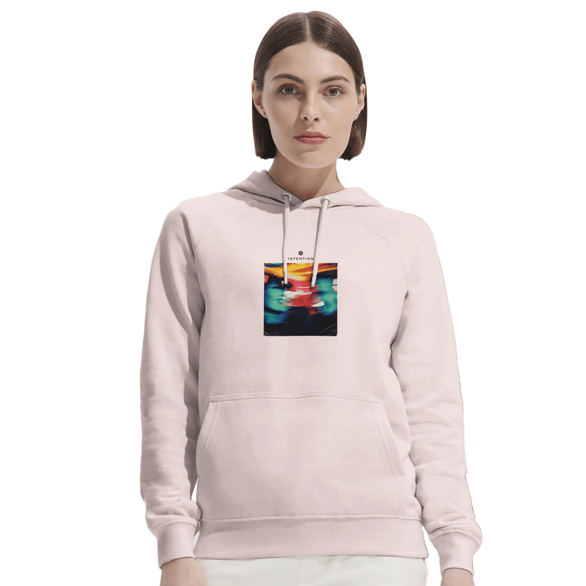 Alive - "Moving Smiles" Hoodie Pale Pink XS 8