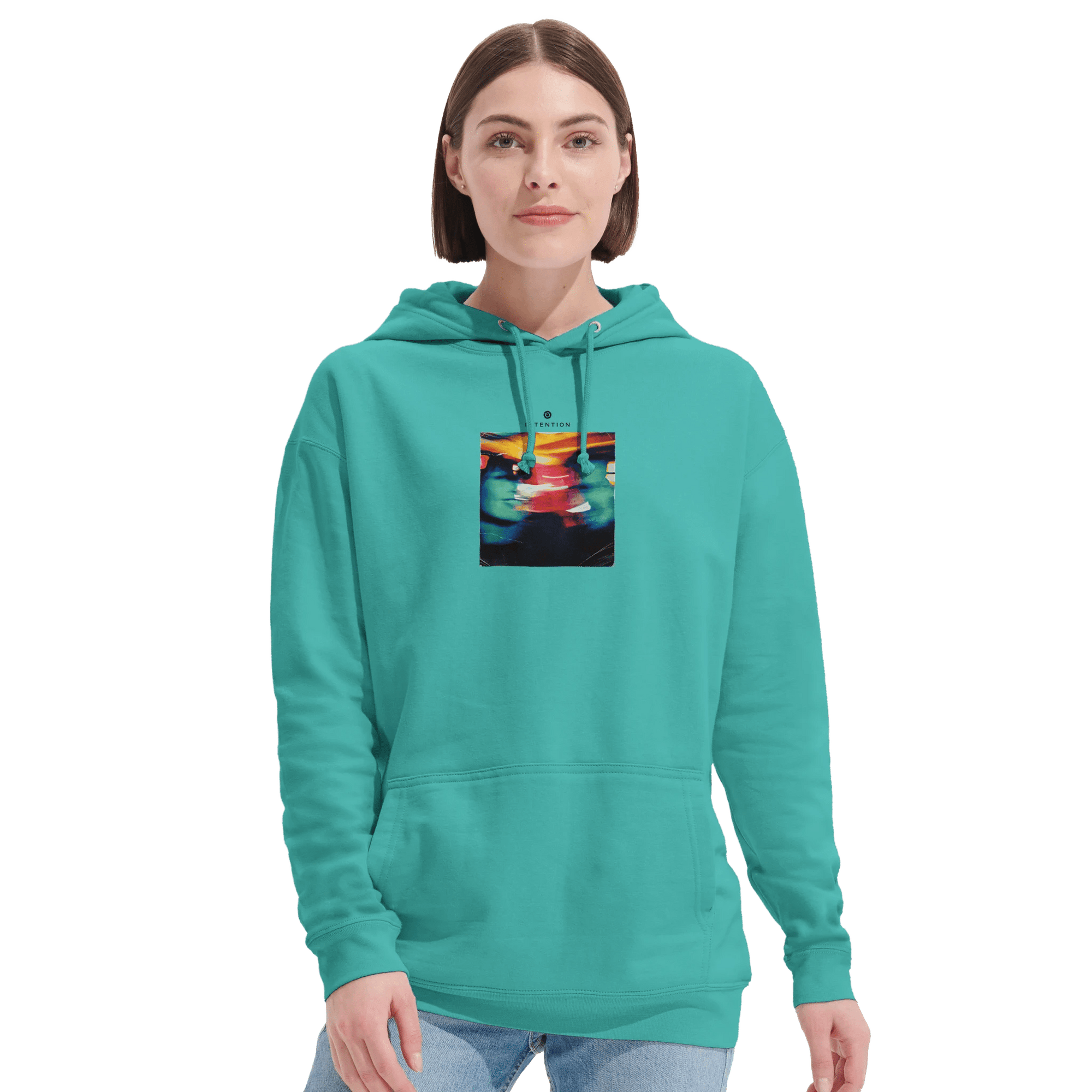 Alive - "Moving Smiles" Hoodie pool blue XS 8