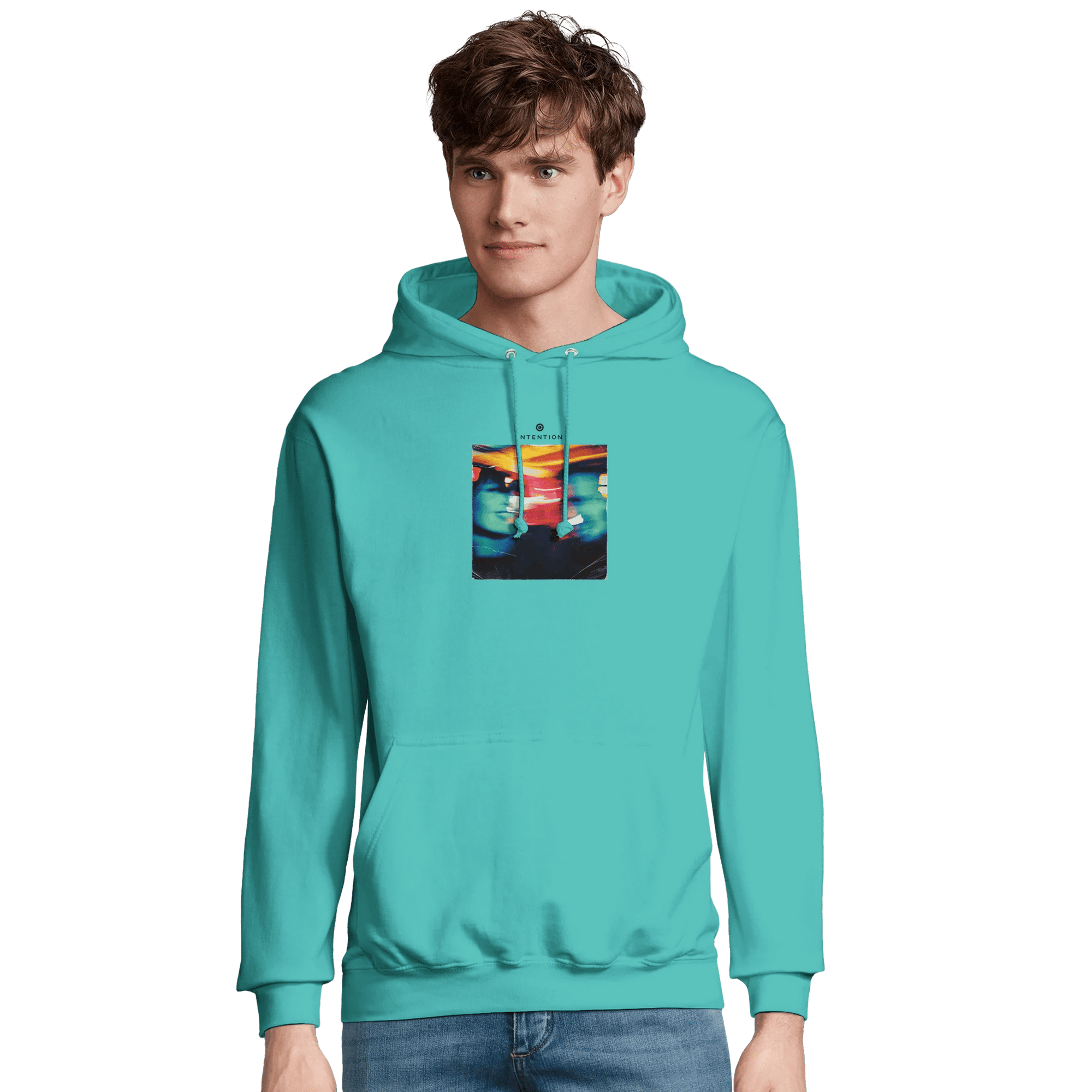 Alive - "Moving Smiles" Hoodie pool blue XS 1