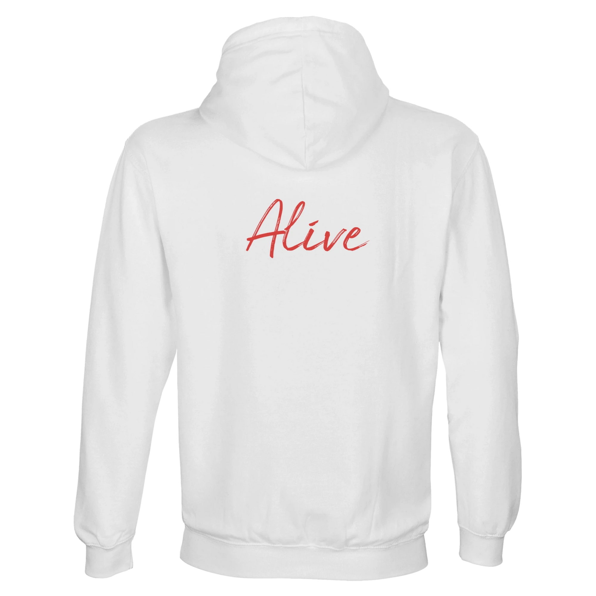 Alive - "Moving Smiles" Hoodie White XS 25