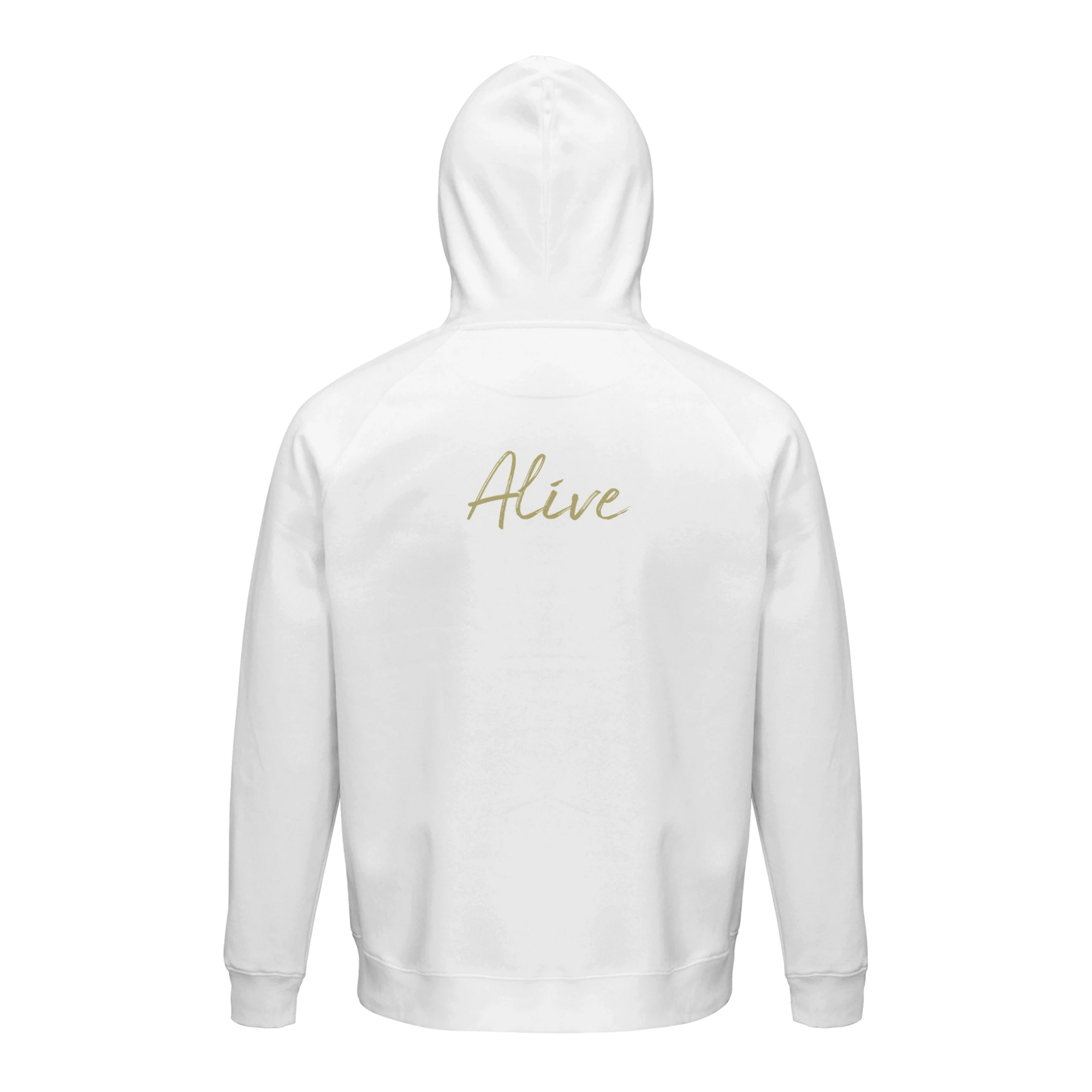 Alive - "Moving Smiles" Hoodie White XS 35
