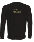 Alive - "Moving Smiles" Long sleeve Deep Black XS 9