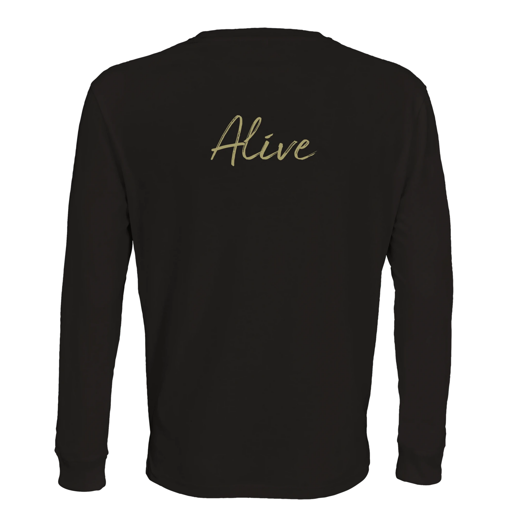 Alive - "Moving Smiles" Long sleeve Deep Black XS 9