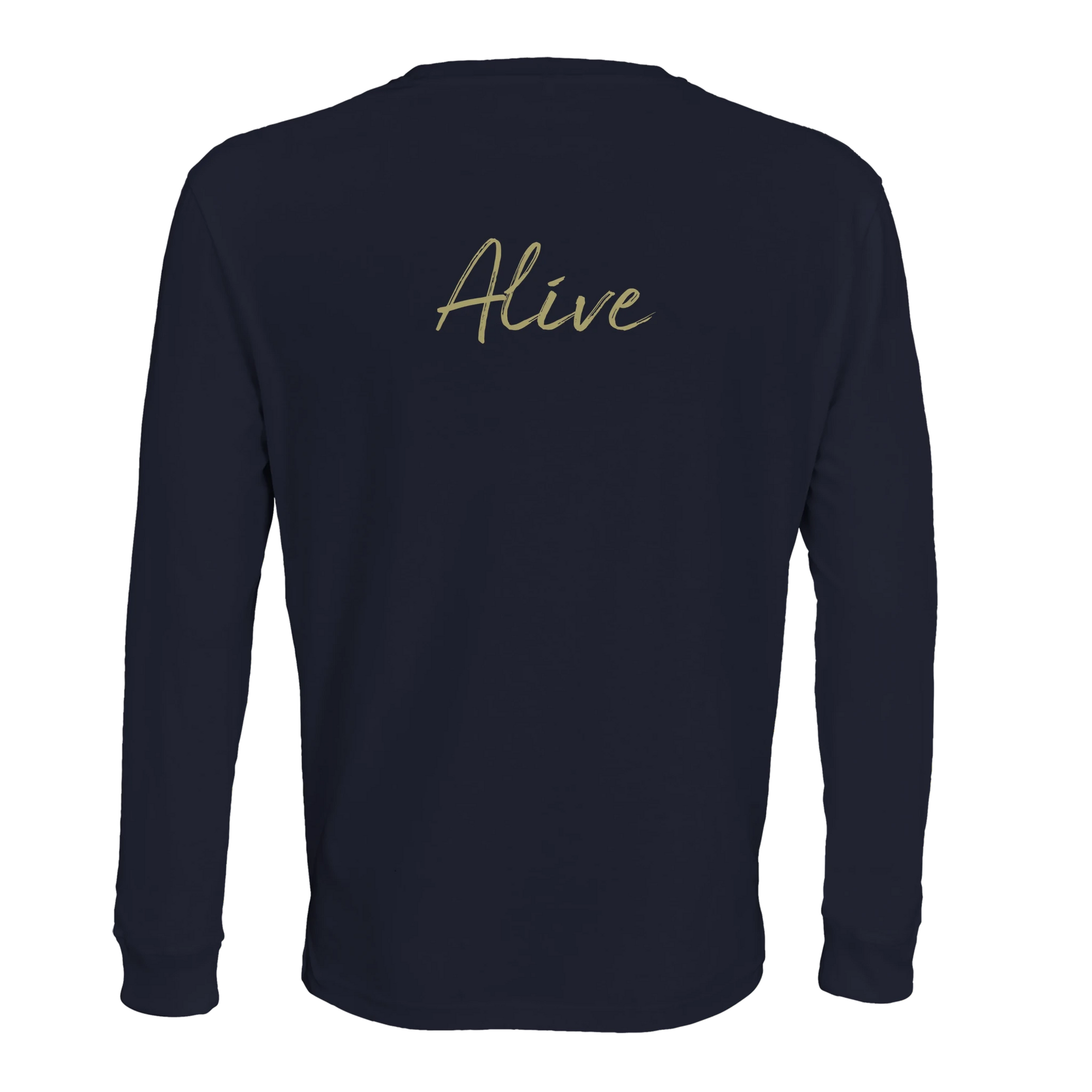 Alive - "Moving Smiles" Long sleeve French Navy XS 5